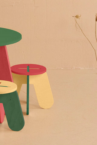 Stool X. Multicolor