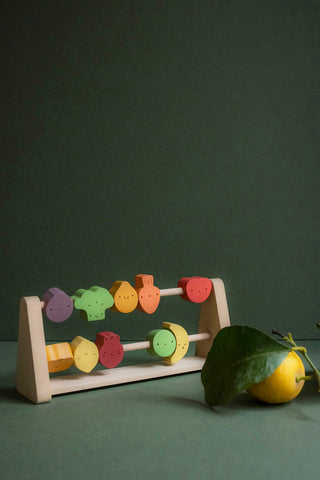 Wooden Abacus. Harvest