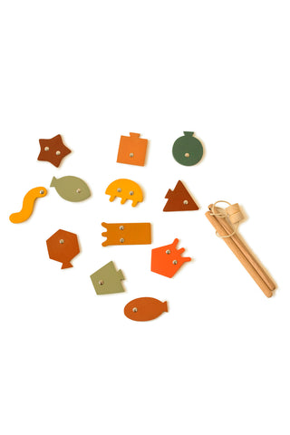 Fishing Game. Fun Geo in Colors